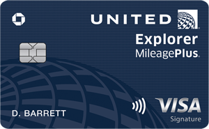 United Explorer card